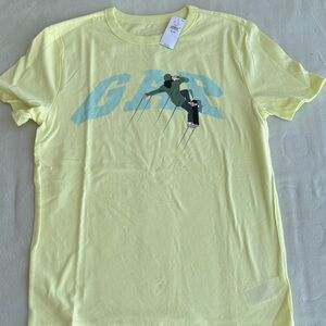 GAP kids  Light Yellow Graphic Tee